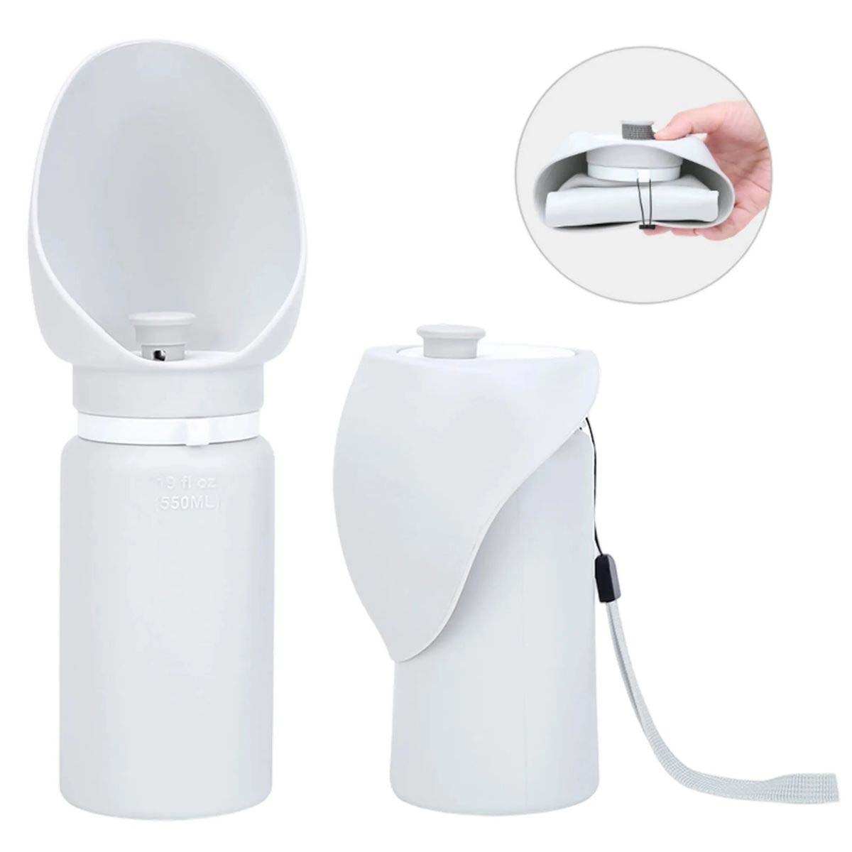 19oz Dog Outdoor Water Cup with Foldable Design 5