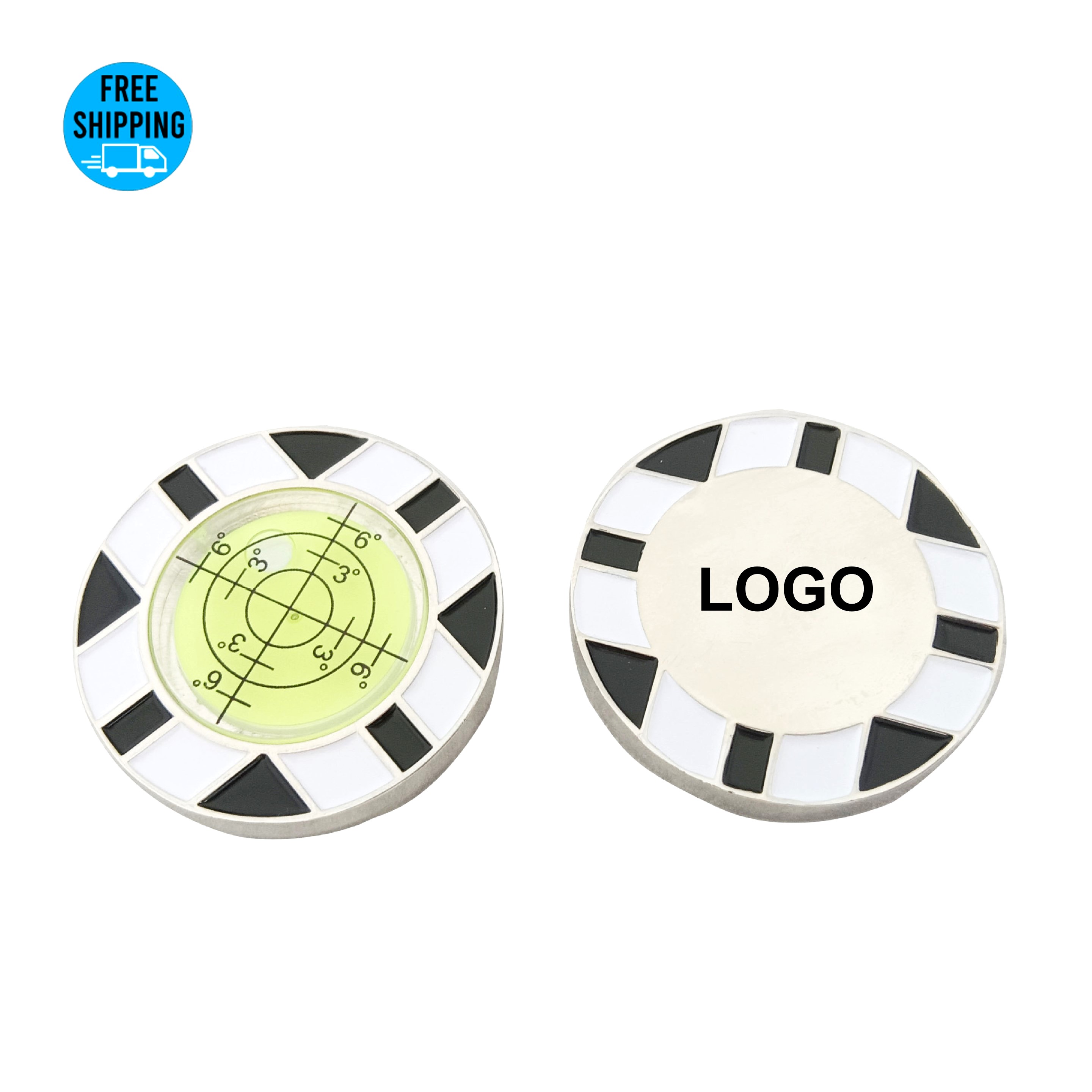 Golf Ball Marker Bubble Level Golf Green Reader 2