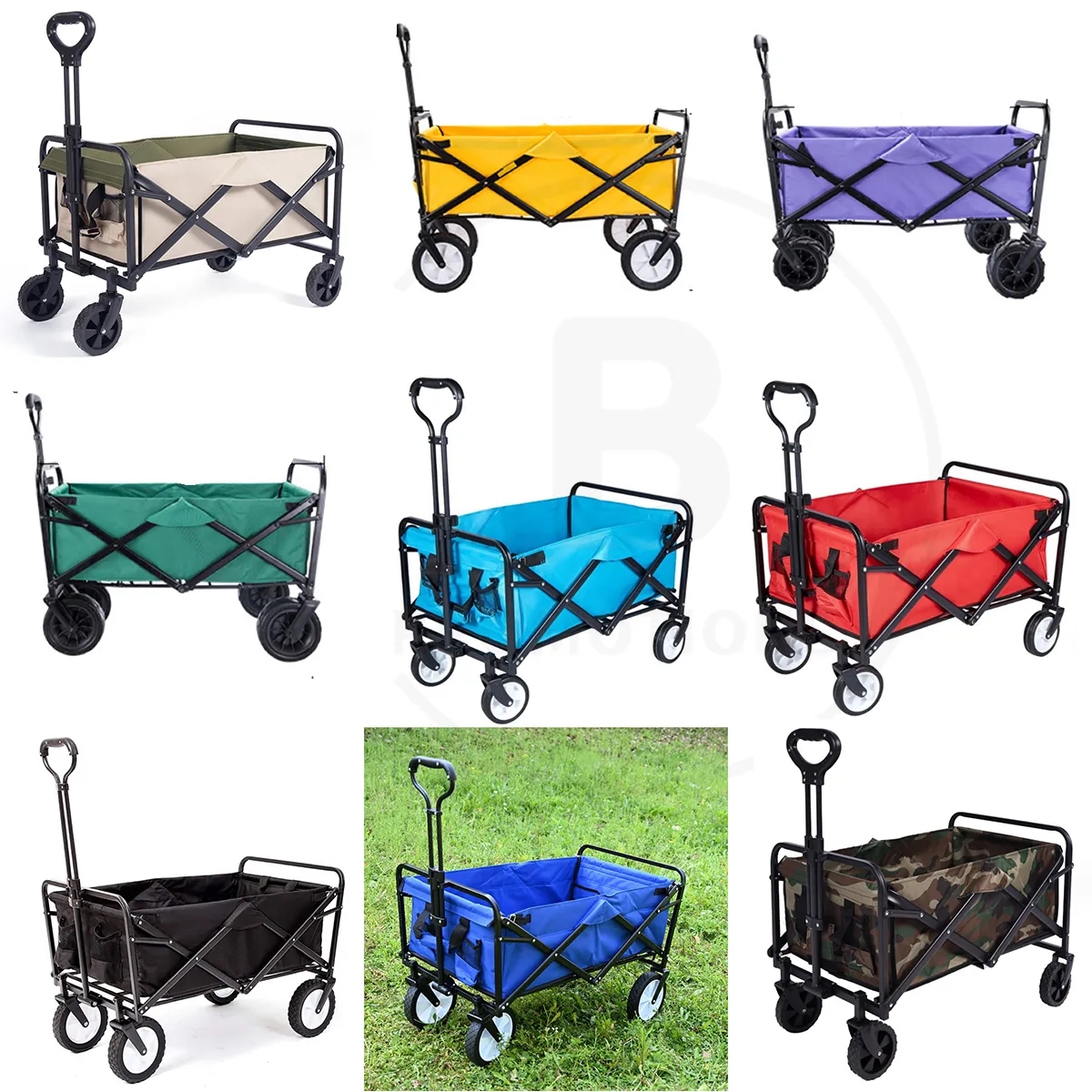 Folding Collapsible Utility/Display Wagon - S 2