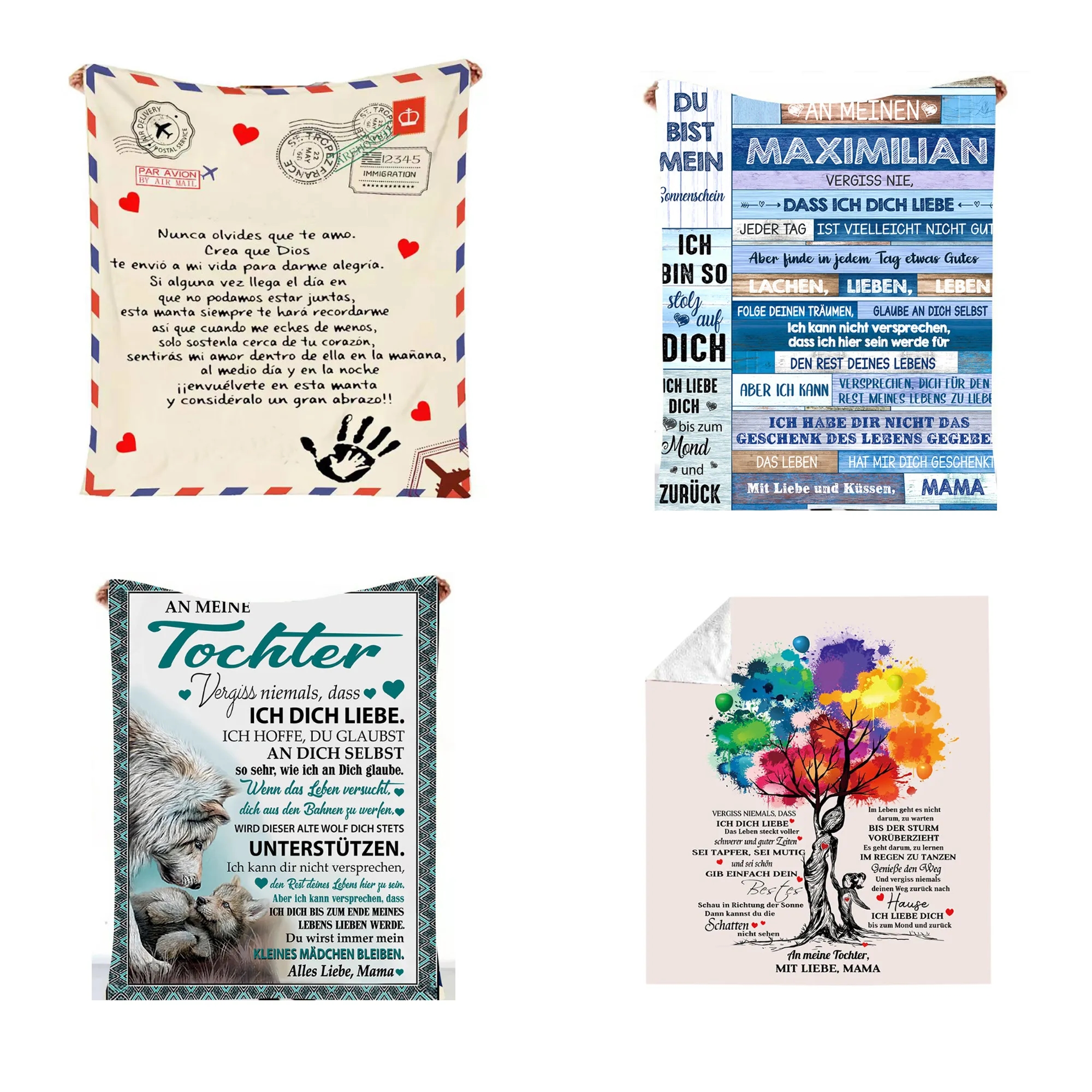 MOQ10 280 gsm Fleece Blanket Flannel Plush 2