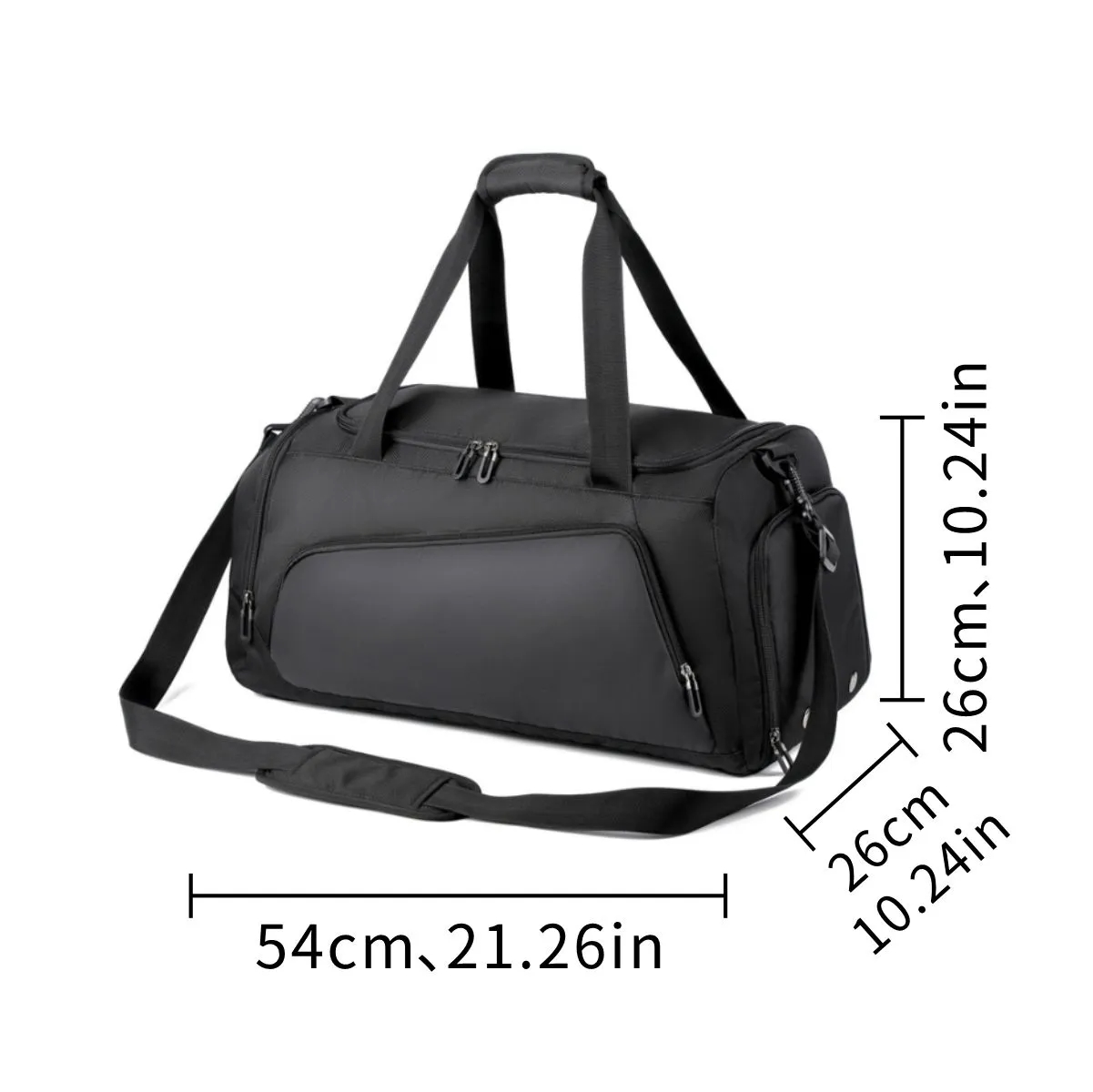 7L Multi-Functional Gym Duffel Bag with Shoe Compartment 6