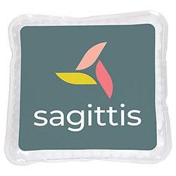 Full-Color Square Aqua Pearls™ Hot/Cold Pack 69