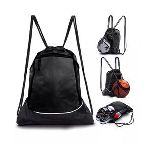 Drawstring Bag With Mesh Net 2