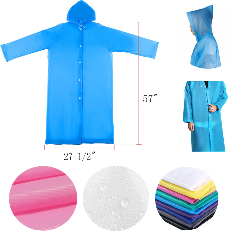 EVA Poncho, custom jacket with logo imprint 2