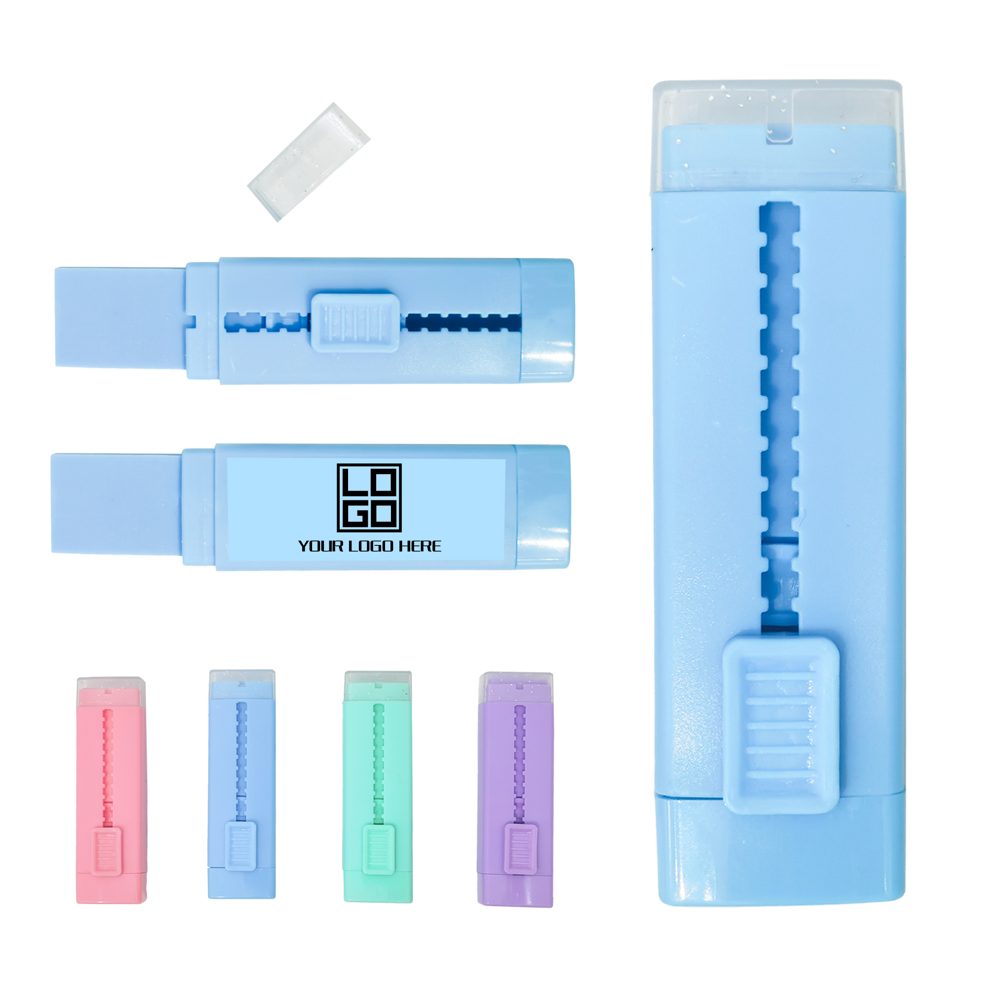 Sliding Retractable Pencil Eraser 2
