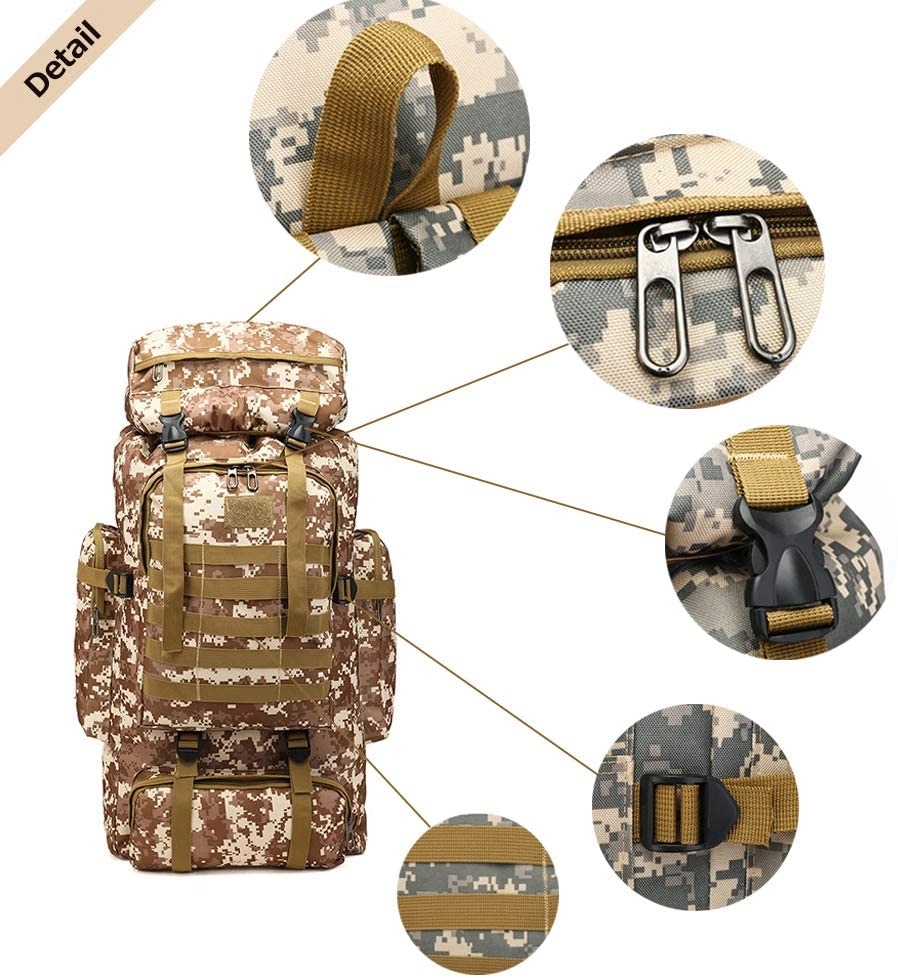 Camouflage Tactical Hiking Backpack 4