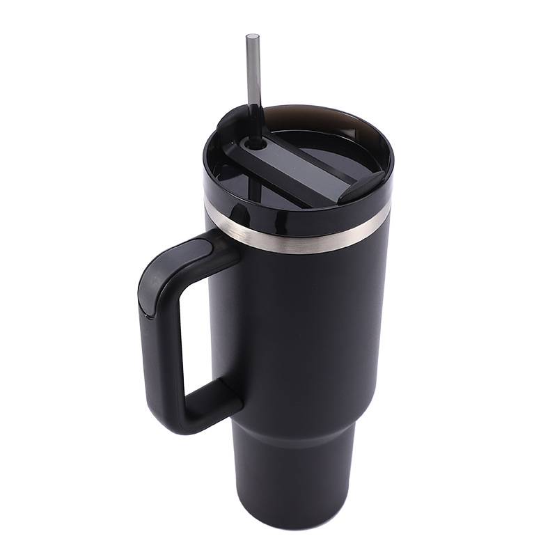 40oz Stainless Steel Insulated Cup w/ Straw 15
