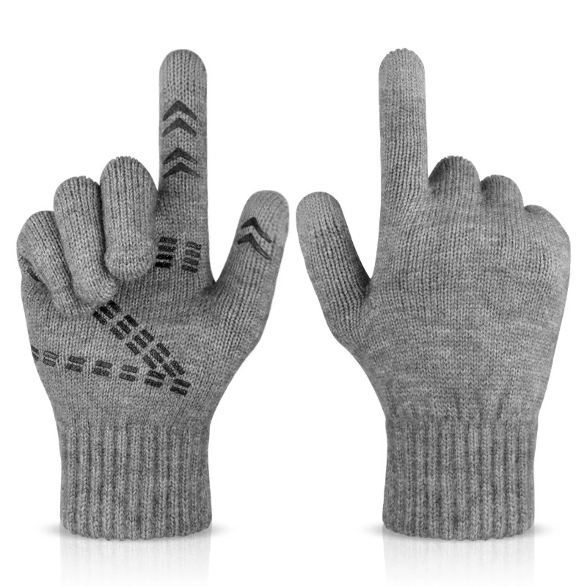 Winter Must-Have Touch Screen Gloves Soft Knit Lining 5