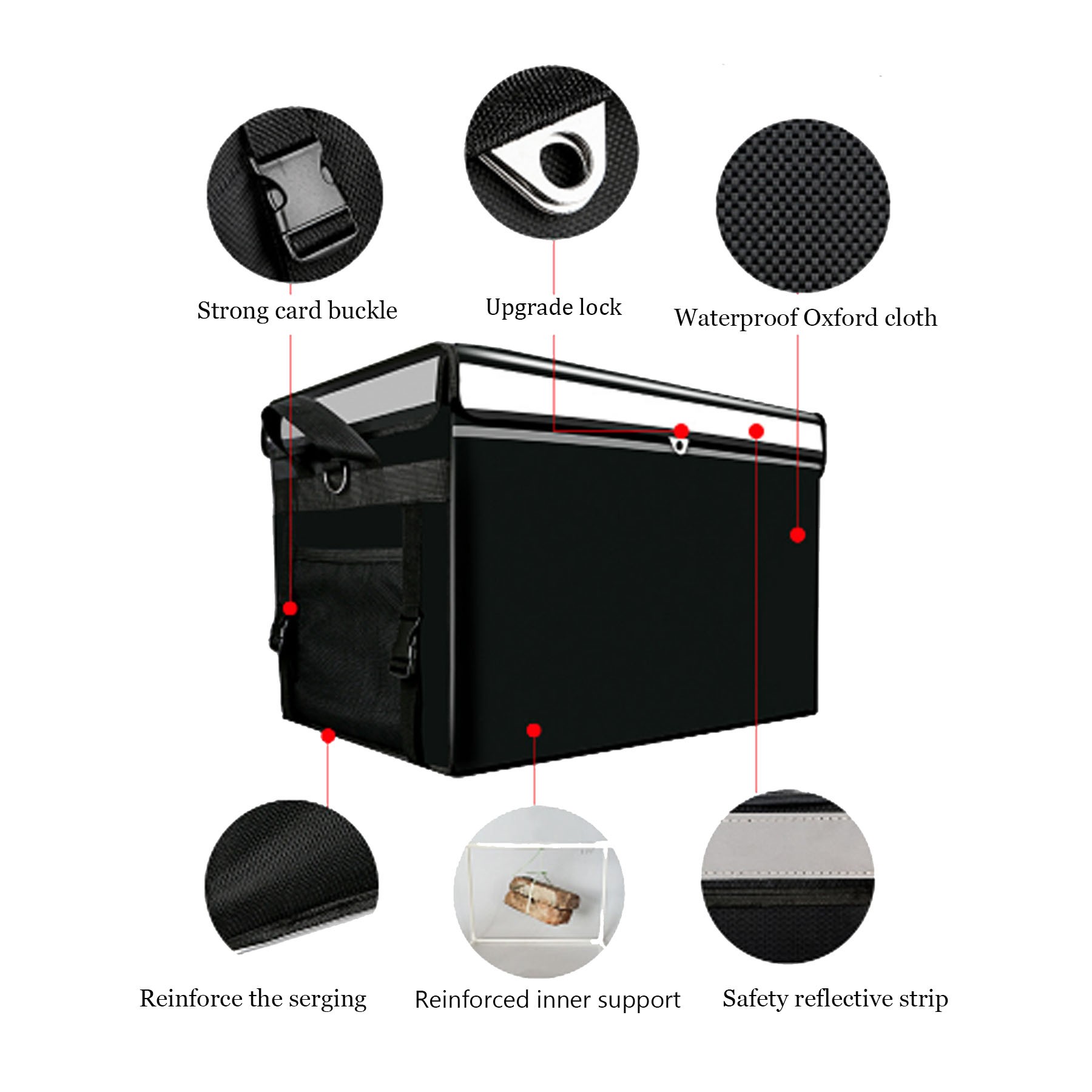 62L Large Thicken Waterproof Takeaway Incubator 3