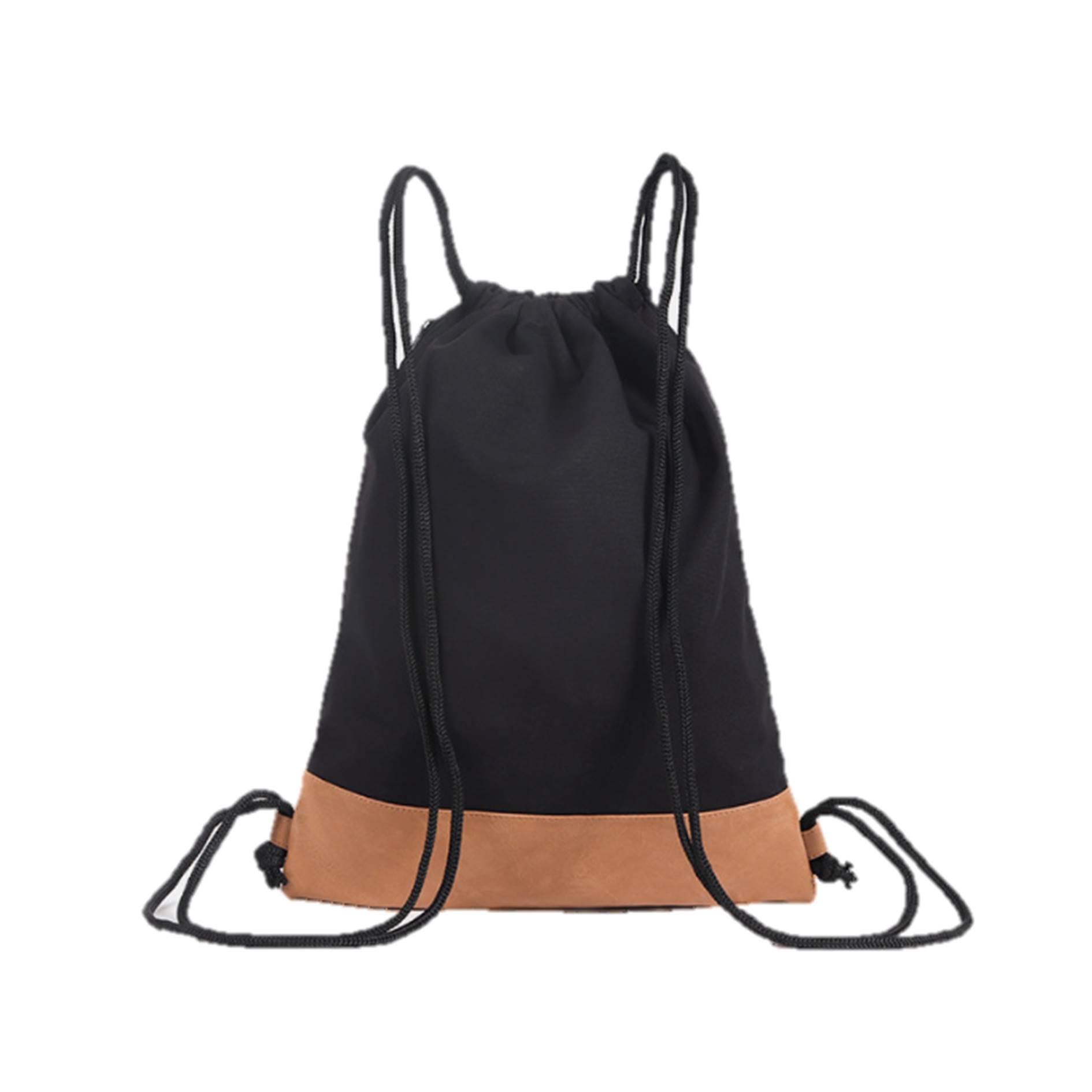 Custom Canvas Drawstring Backpack 3