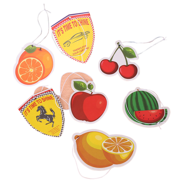 Custom Shape Air Freshener – Variety of Scents 7