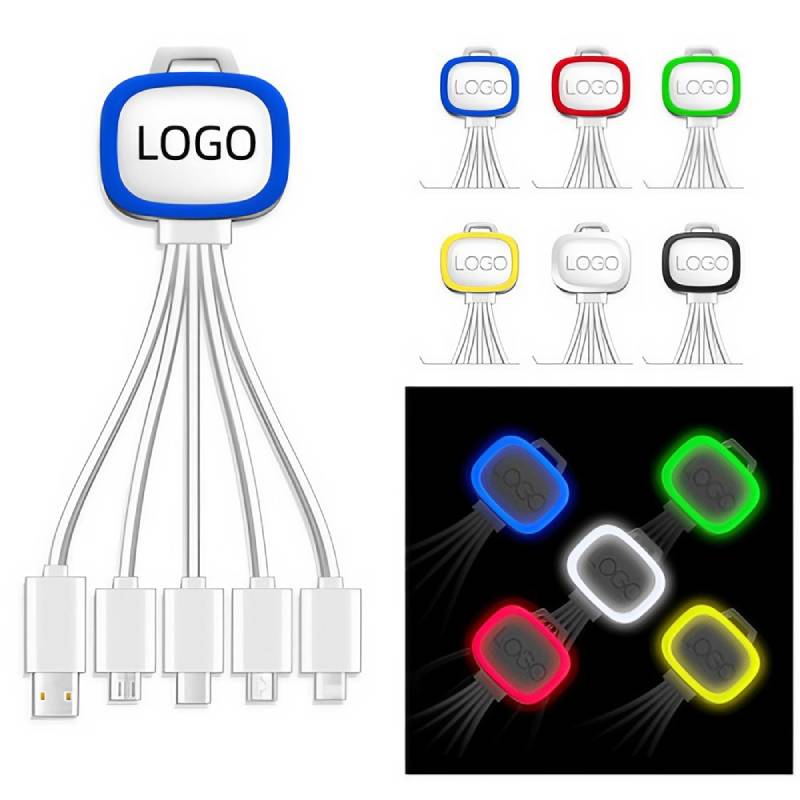 5 in 1 Luminous Data Cable 2