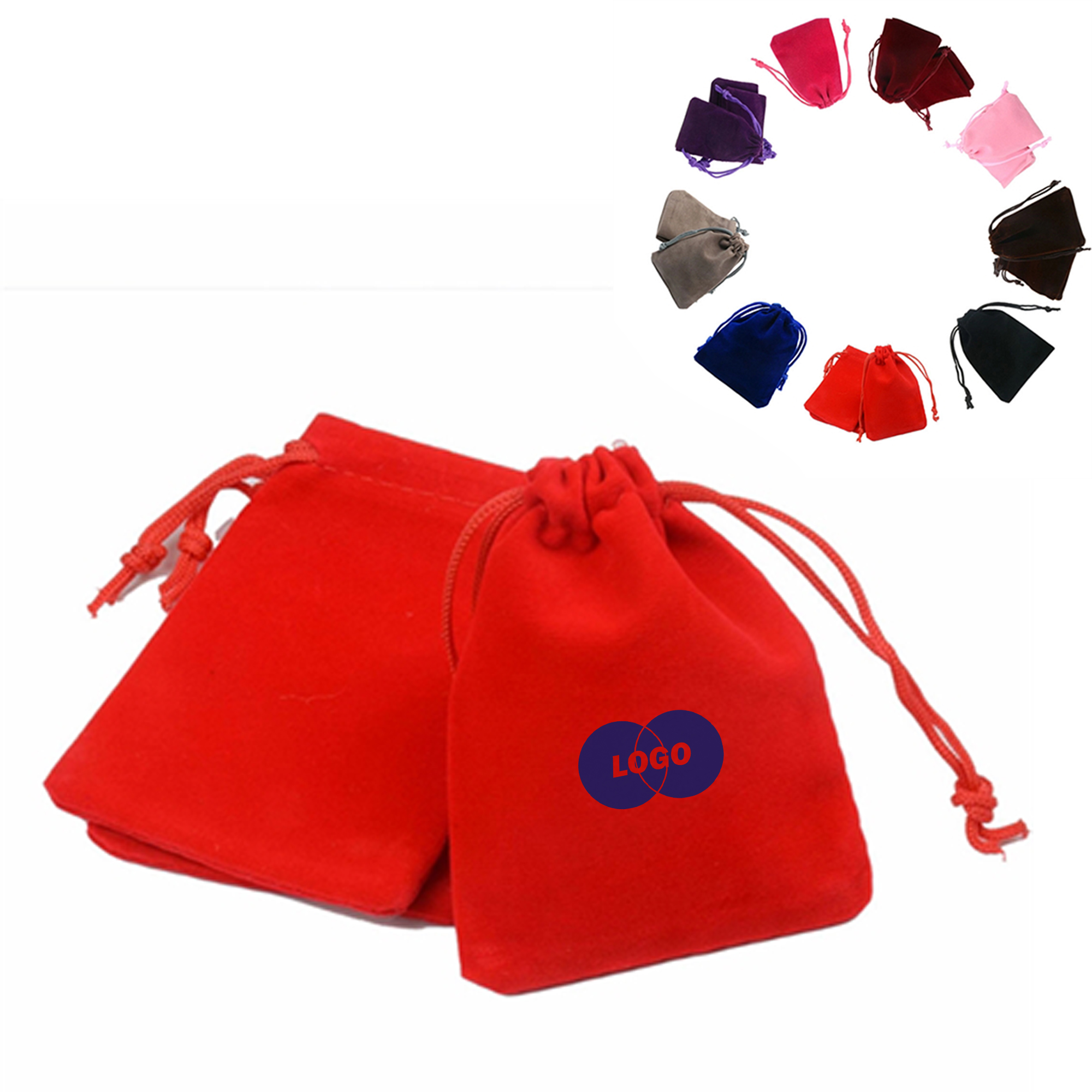 Durable Pile Coating Drawstring Gift Bag 2