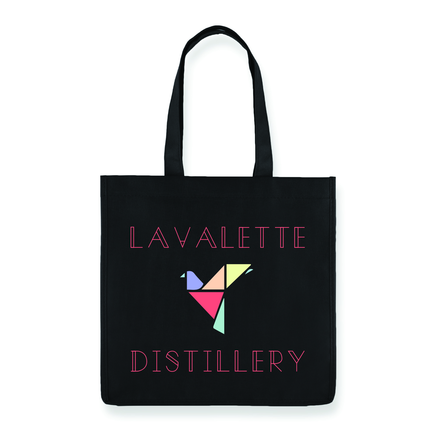 True® 3 Bottle Non-Woven Wine Tote 5