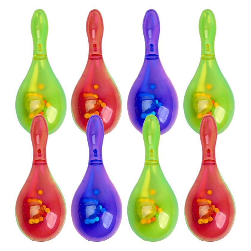 Light up LED Translucent Maracas Shaker 4
