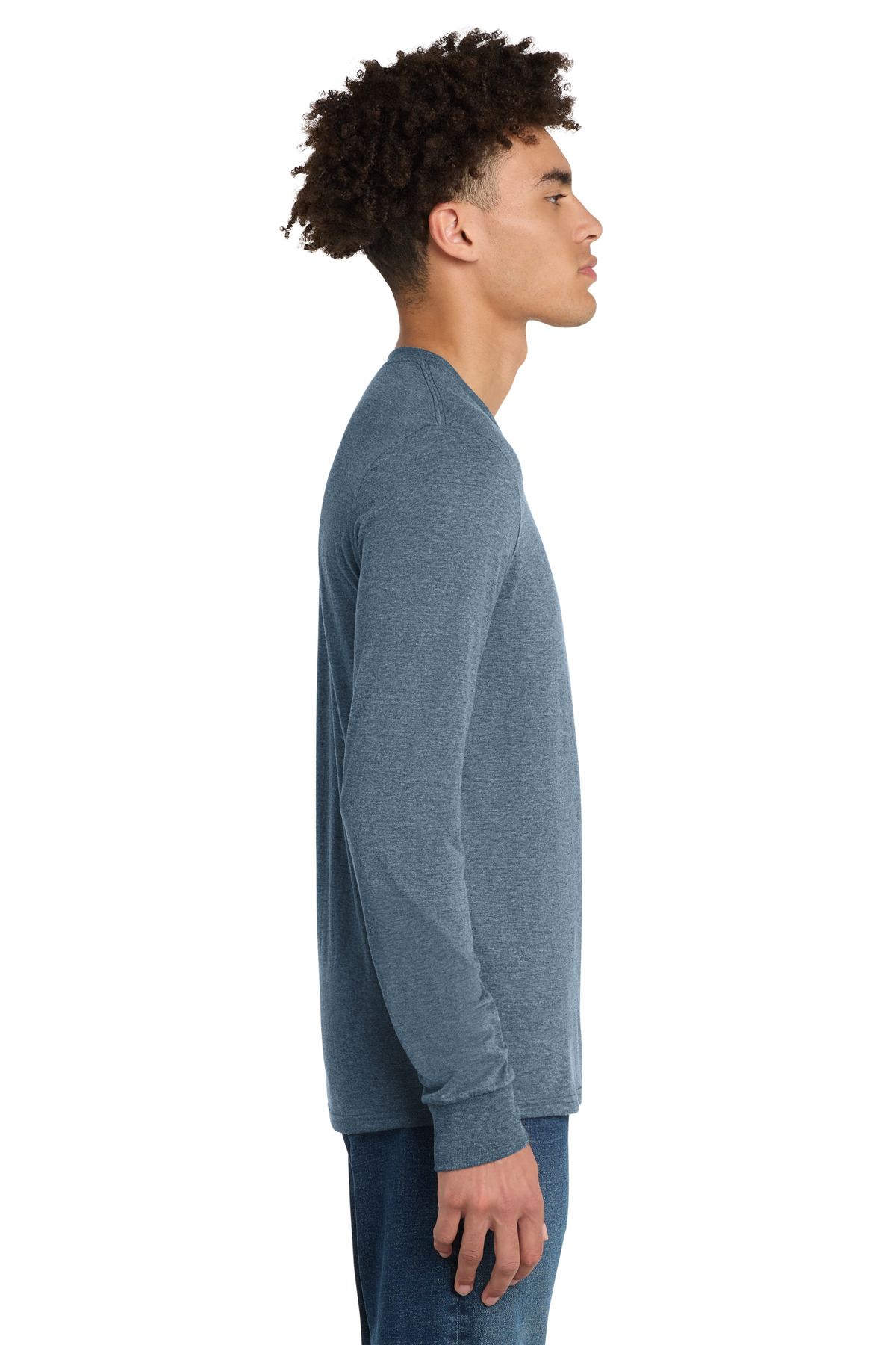 District Perfect Tri Long Sleeve Tee . DM132 77
