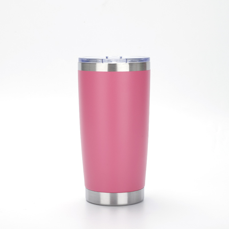 20 oz Stainless Steel Tumbler W/ Lid 19