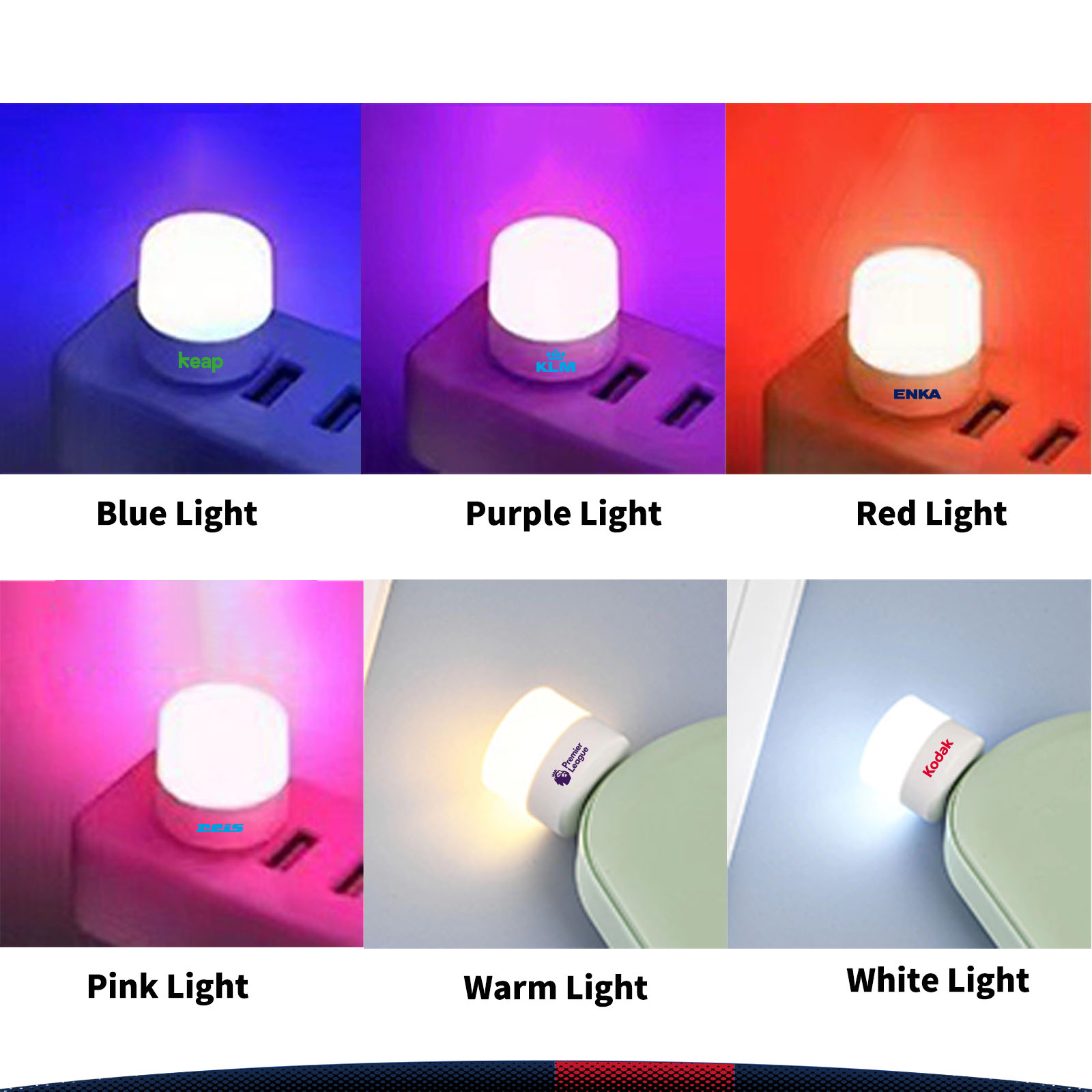 Lunpy Mini Plug-in USB LED Light 3