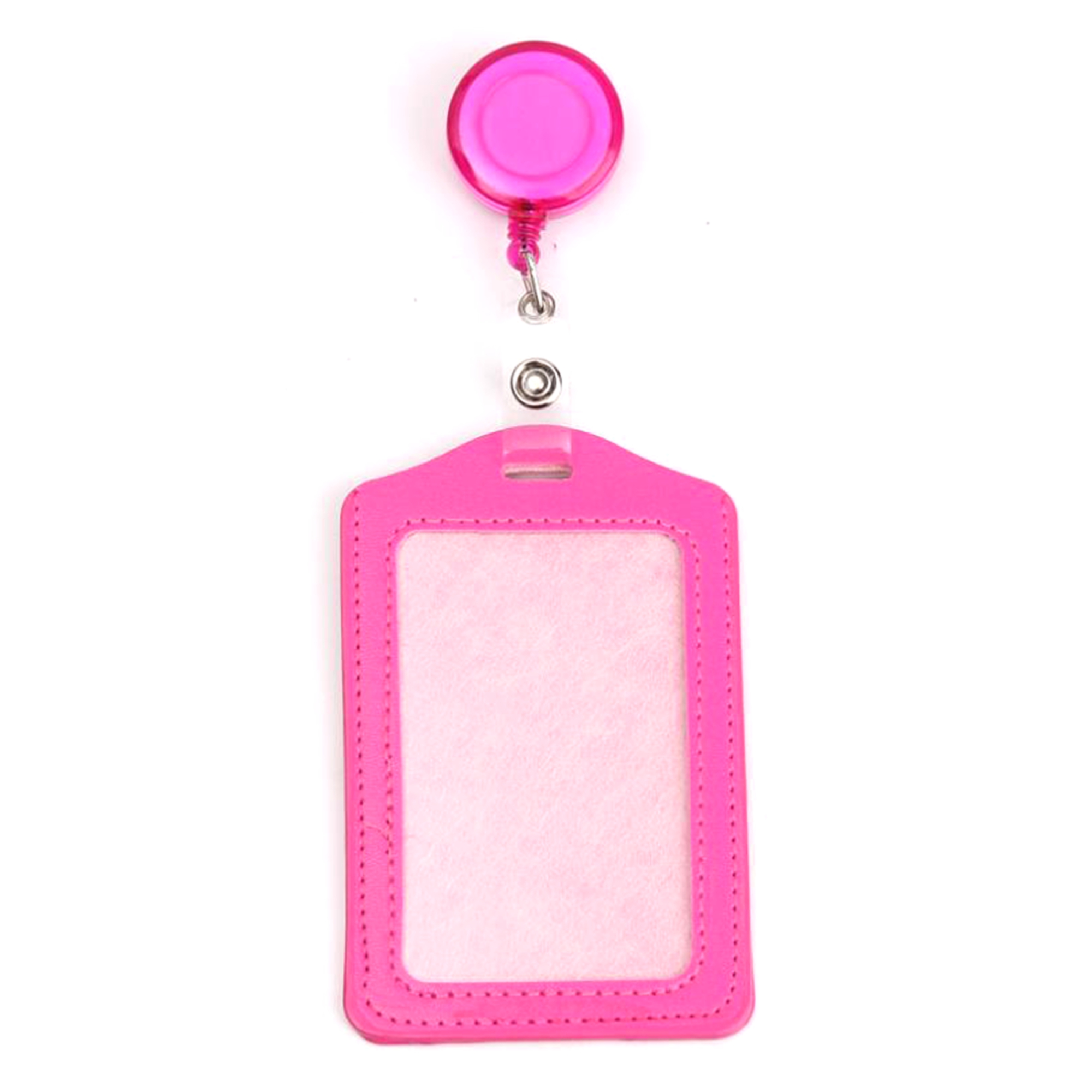 Retractable Badge Reel with ID Card Holder 5