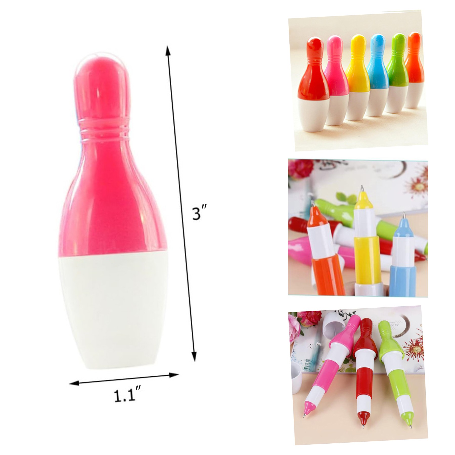 Bowling Retractable Pen 2