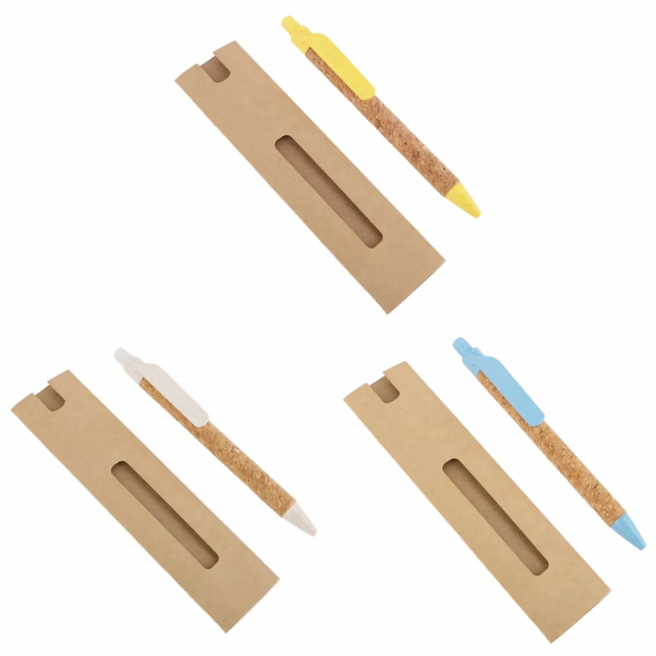Wheat Straw Pen - Eco, Kraft, Logo, Office Gift 3