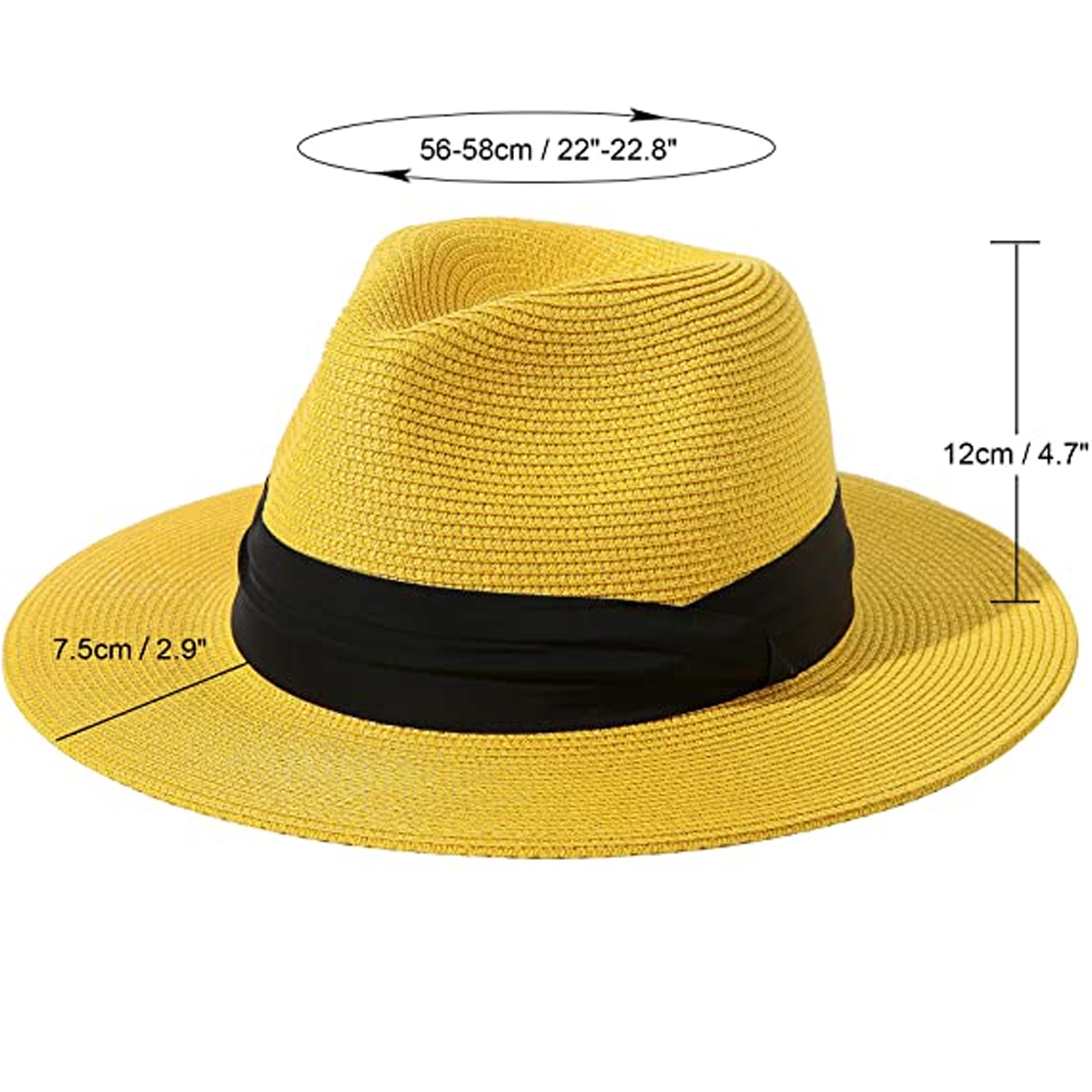 Panama Sun Straw Hat 2