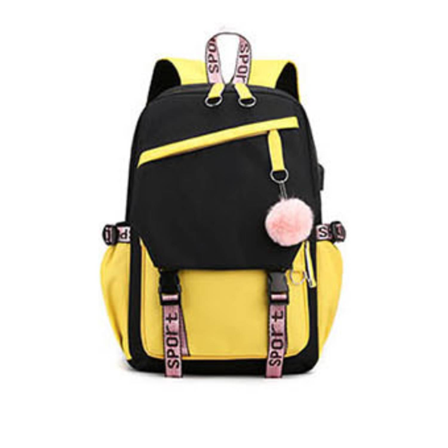 Nylon Backpack Student's Schoolbag 5