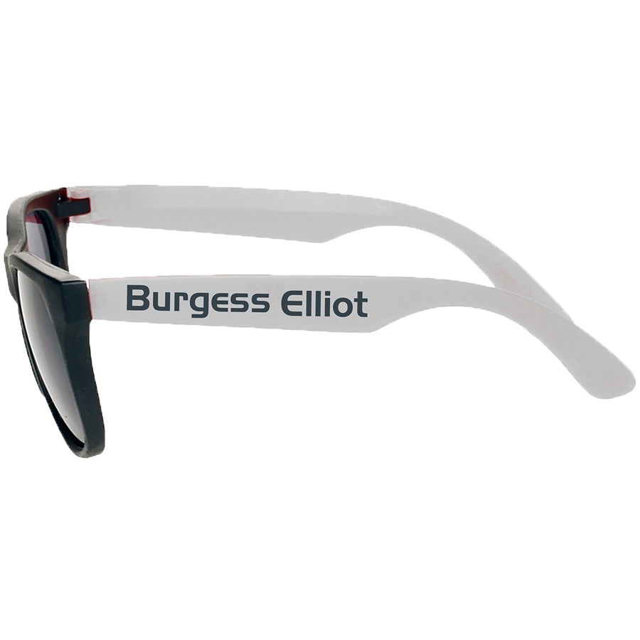 Two-Tone Stylish Plastic Sunglasses 1