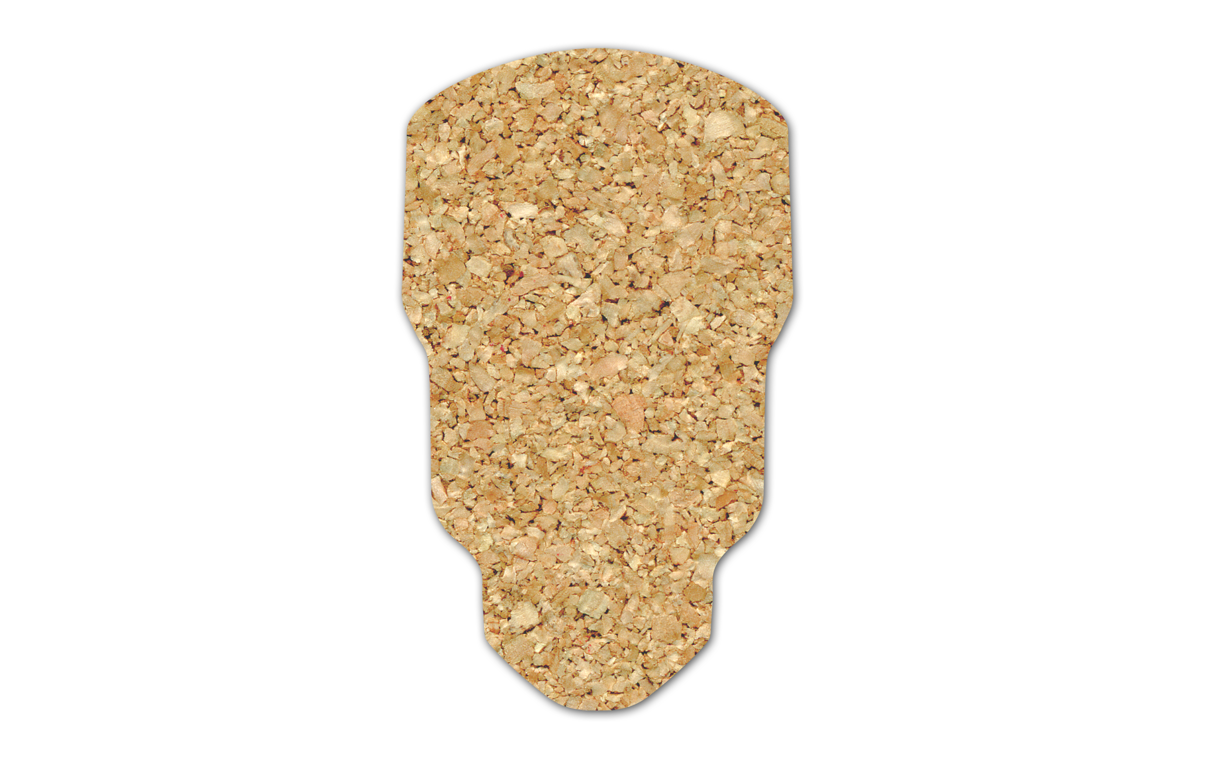 Fluorescent Bulb Cork Coaster 2
