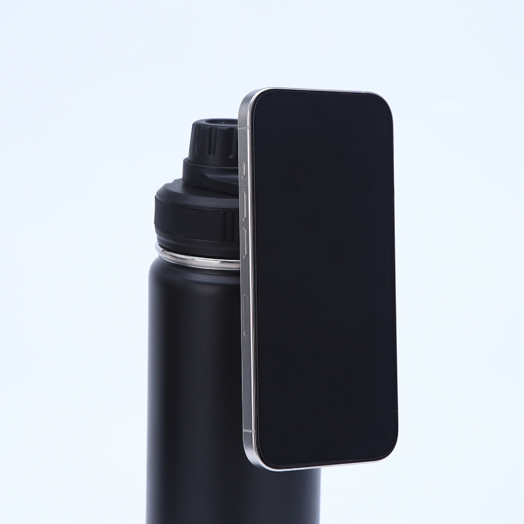 25oz Insulated Tumbler with Magnetic Phone Holder 6