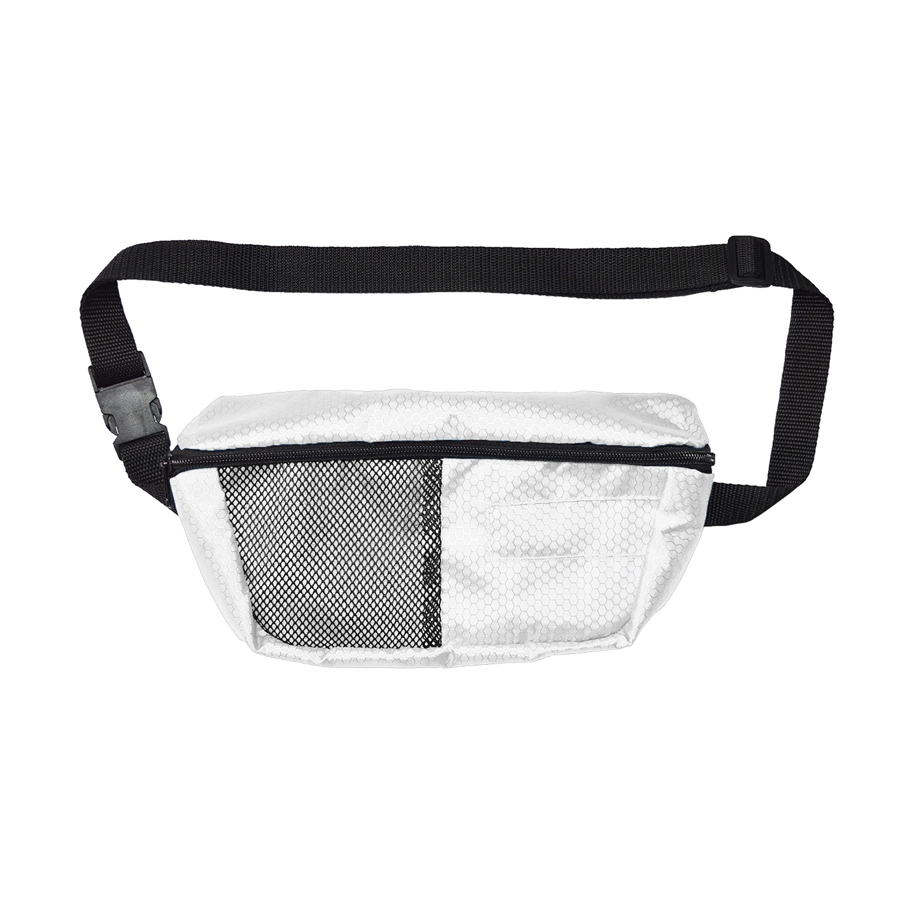 Sublimation Trapezoid Waist Bag w/ 1 Pocket 10.75x5.4x2.5 in