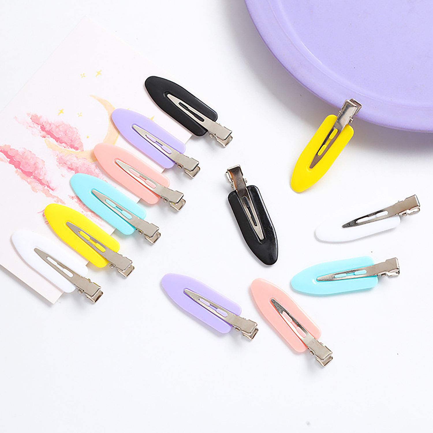 Custom DIY Multicolor Hair Clip 4