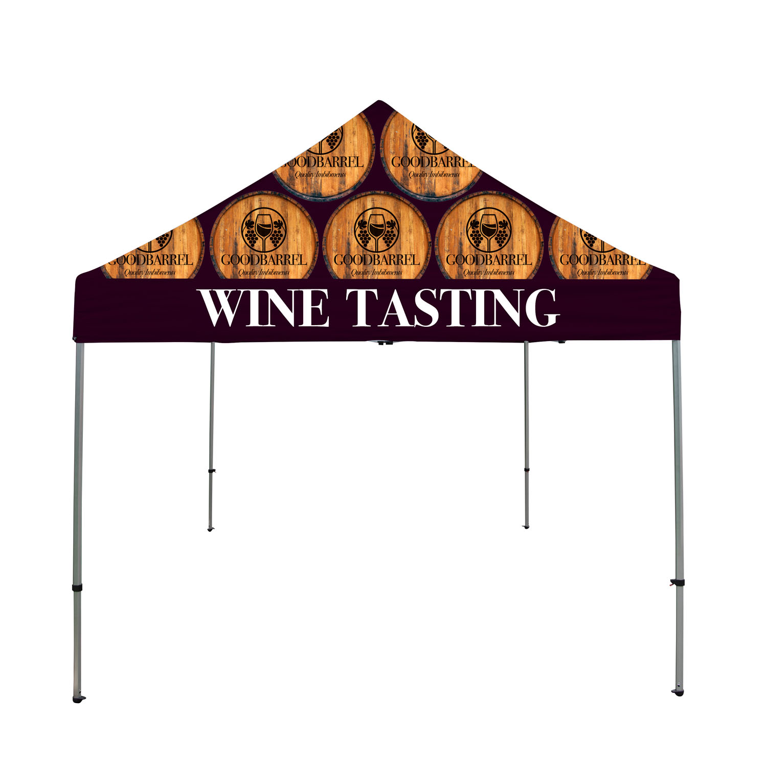 10' x 15' Premium Gable Tent Kit (Dye Sub Full-Color Full-Bleed) 2