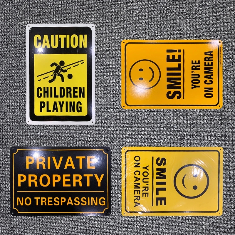 Custom Aluminum Warning Signs 12