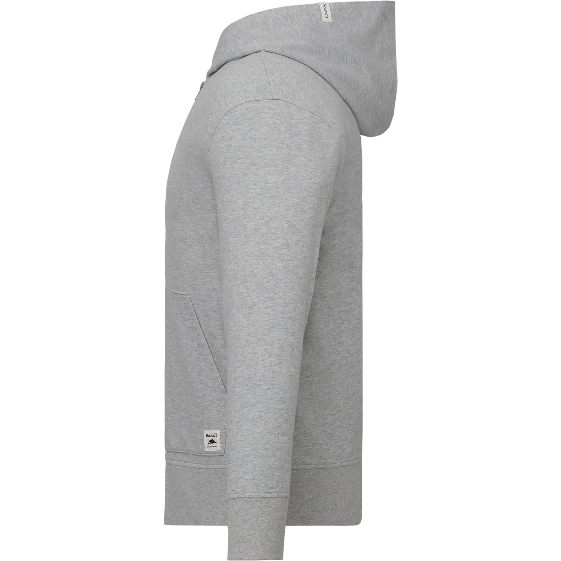 Roots73 CANMORE Eco Full Zip Hoody - Men's, custom hoodie or sweatshirt with logo imprint 49