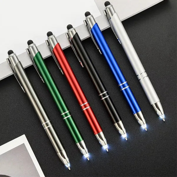 LED Light Up Stylus Ballpoint Pen 9