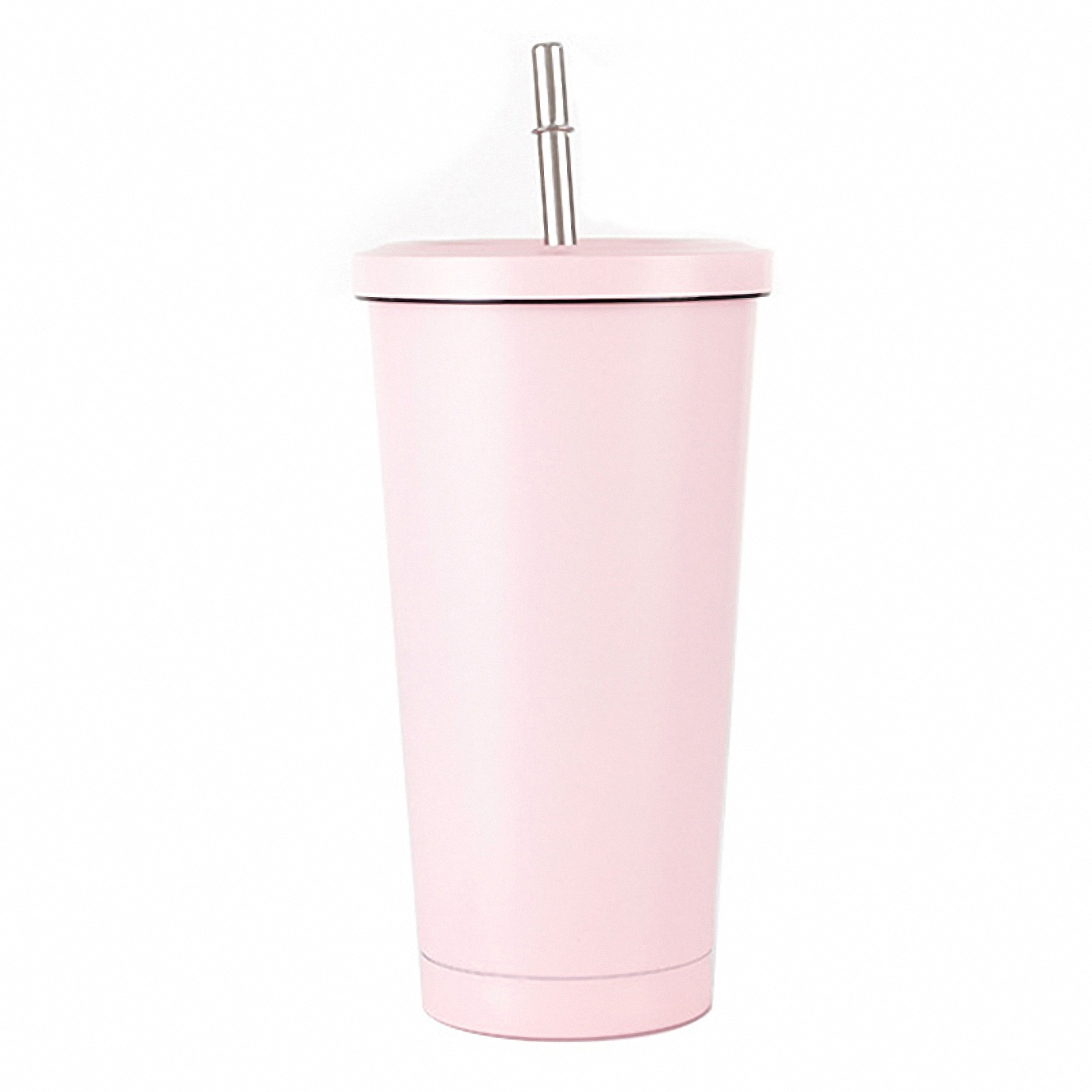 25oz Insulated Stainless Steel Tumbler with Straw 5