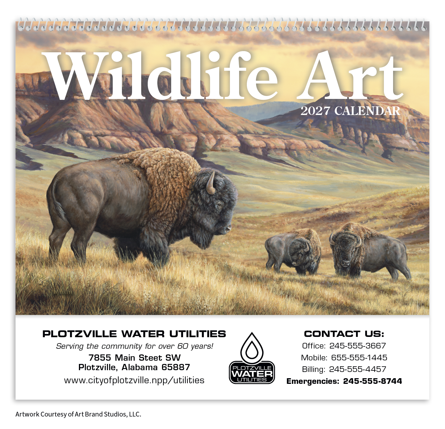 Triumph® Calendars Wildlife Art Pocket Calendar 58