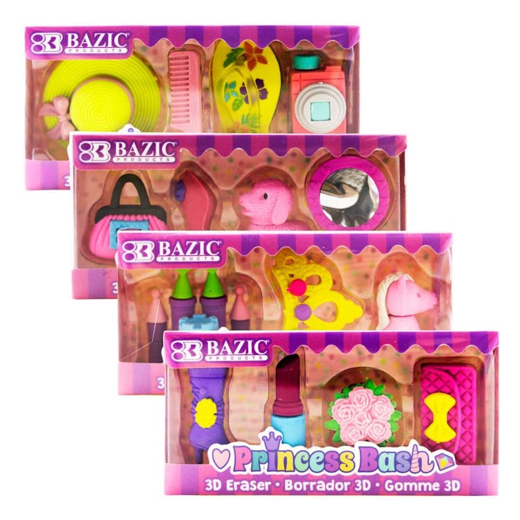 3D Eraser Sets - Princess Bash 2