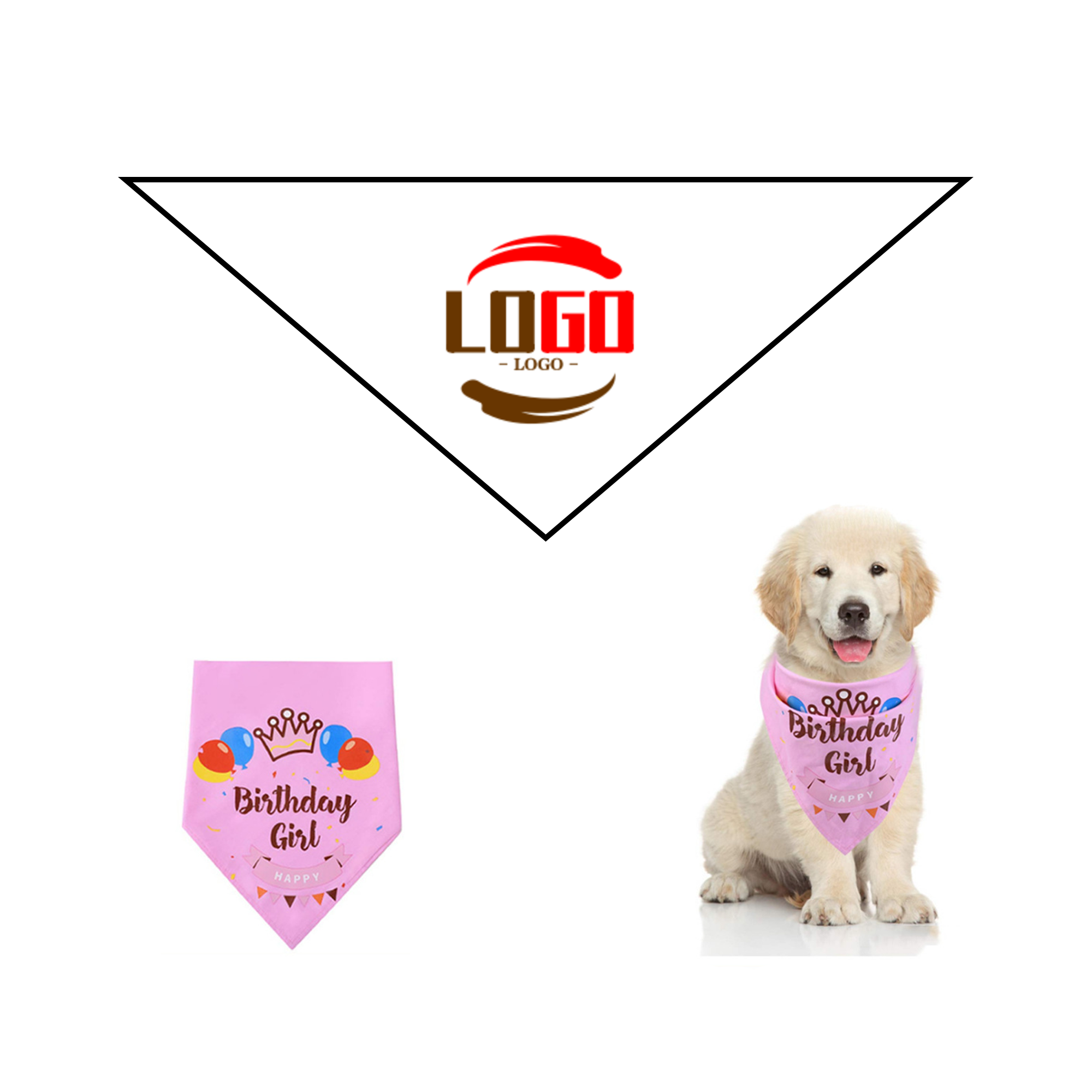 Pet Bandanas for Dogs and Cats 1