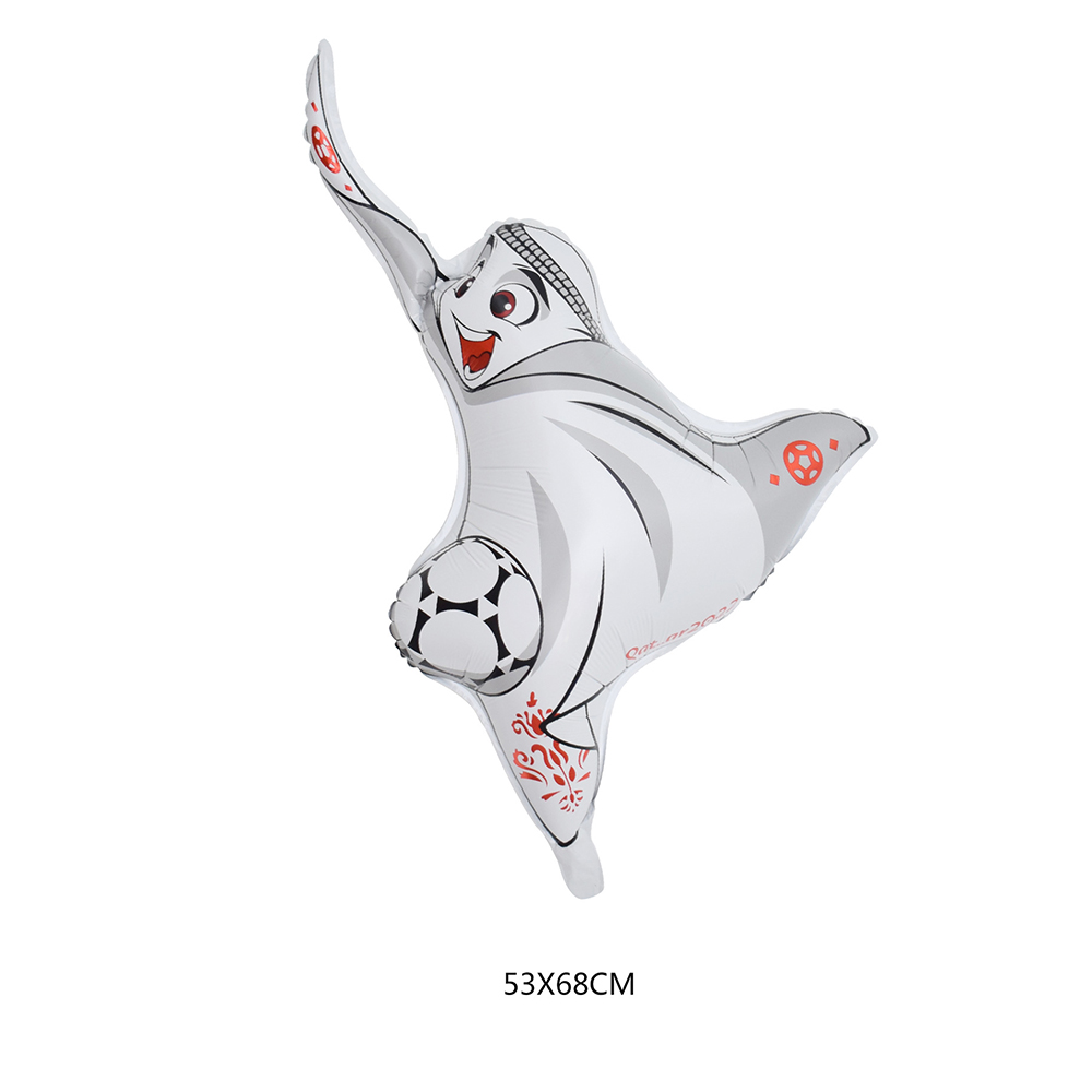 Qatar World Cup Mascot 18'' Mylar Balloon 3