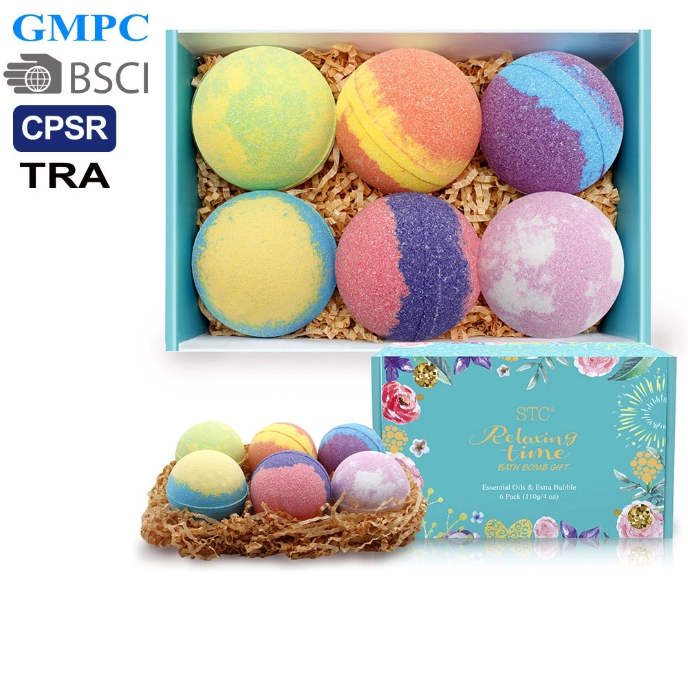 Bath Bombs Gift Set for Women and Kids 6