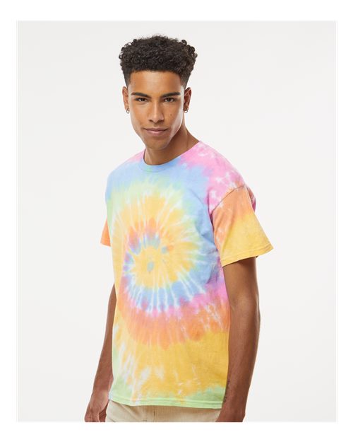 Unisex Multi-Color Tie-Dyed T-Shirt - 1000 244