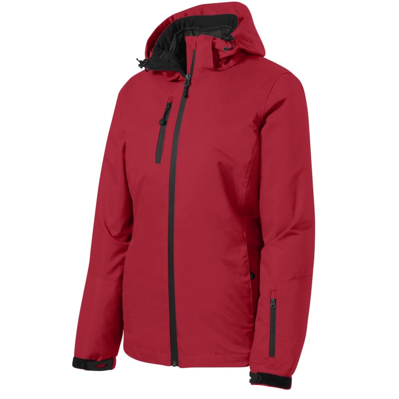 Port Authority Women's Vortex Waterproof 3-in-1 Jacket. 4
