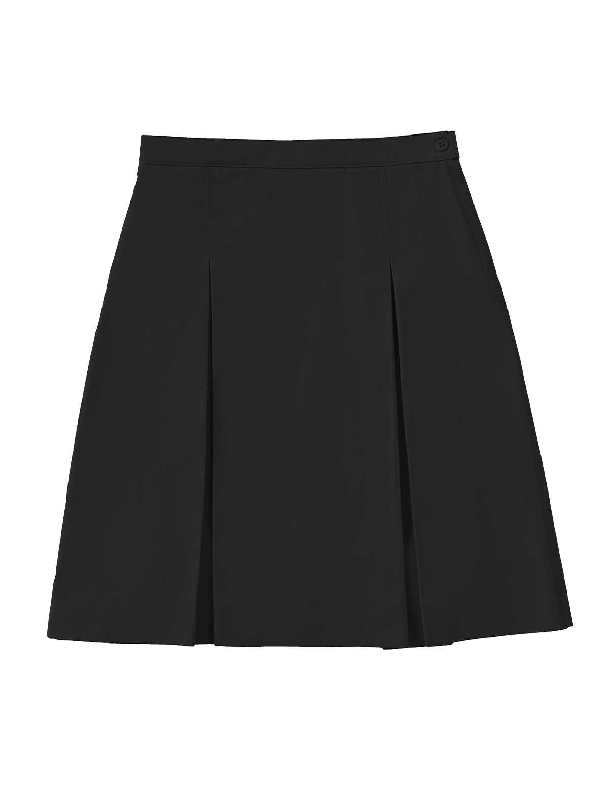 Classroom Uniforms - Girls' Plus Adjustable Longer Length Kick Pleat Skirt