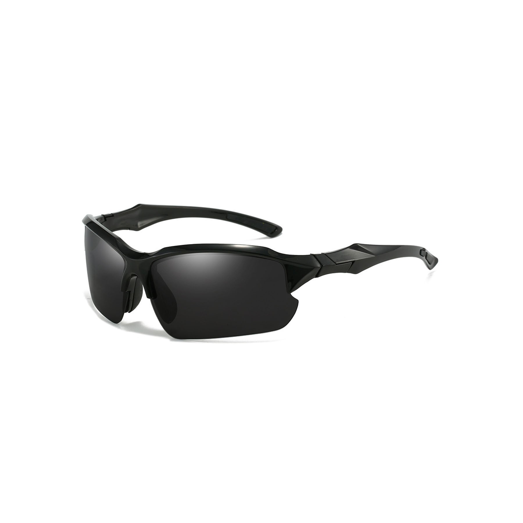 Men's Half-Rim Polarized Sunglasses 2