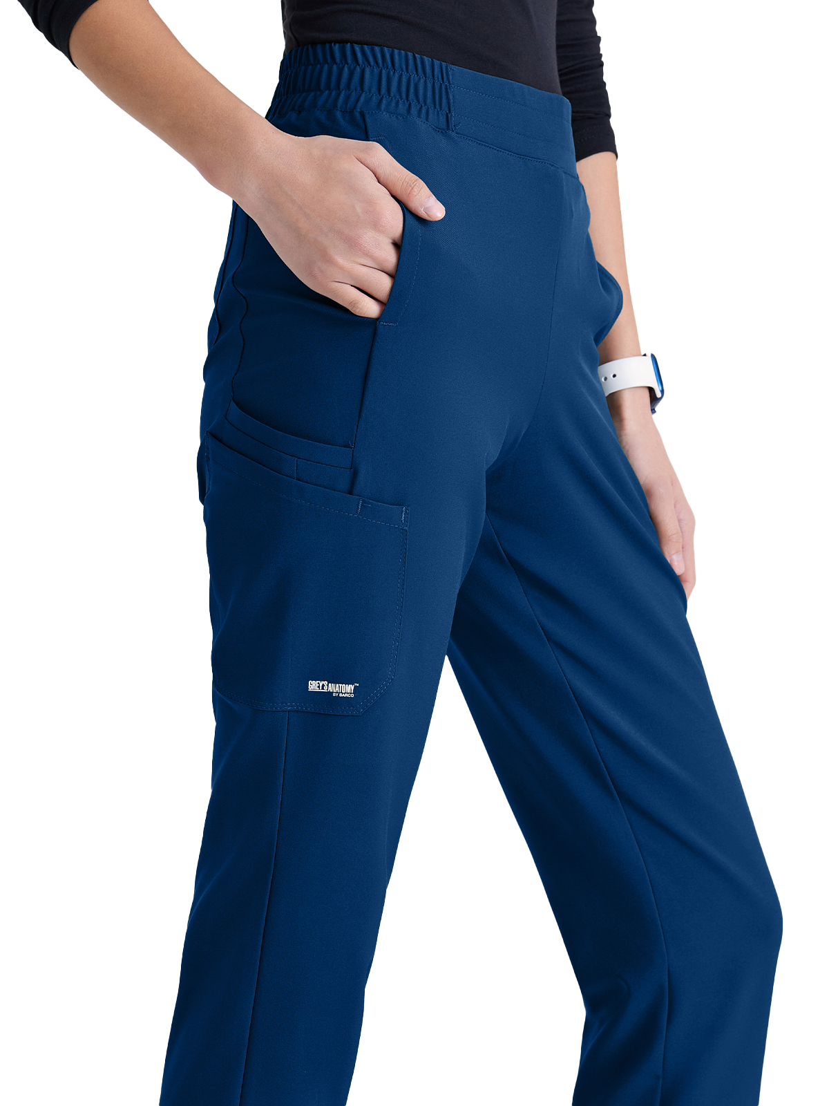 Grey's Anatomy Evolve Stretch - Women's Six-Pocket Tapered Leg Cosmo Scrub Pant 12