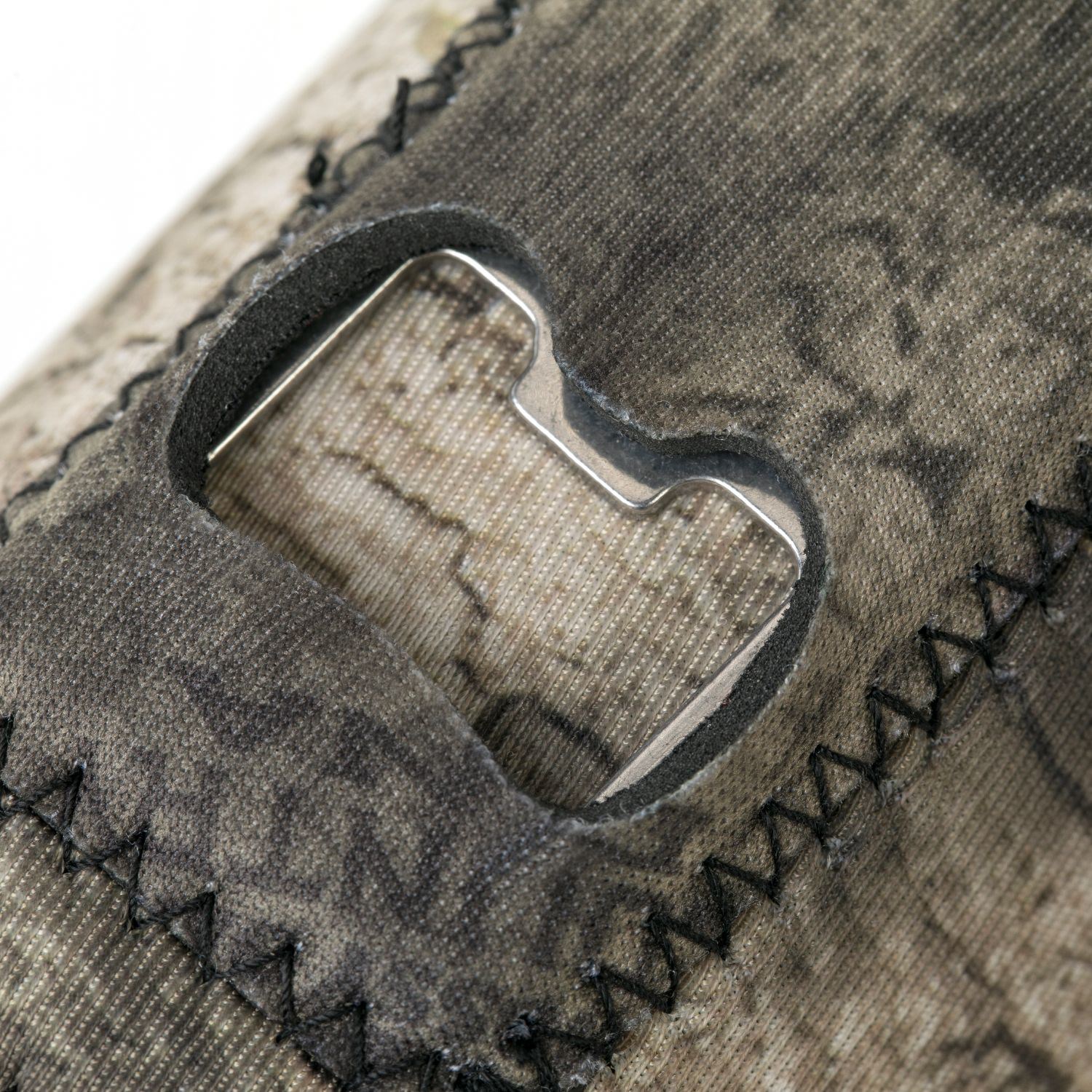 12 Oz. Neoprene collapsible camo Bottle Cooler w/ Bottle Opener 2