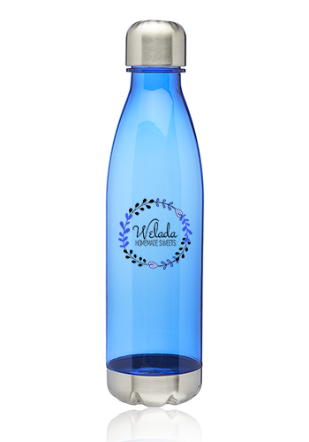 25 oz. Levian Plastic Cola Shaped Water Bottles 10