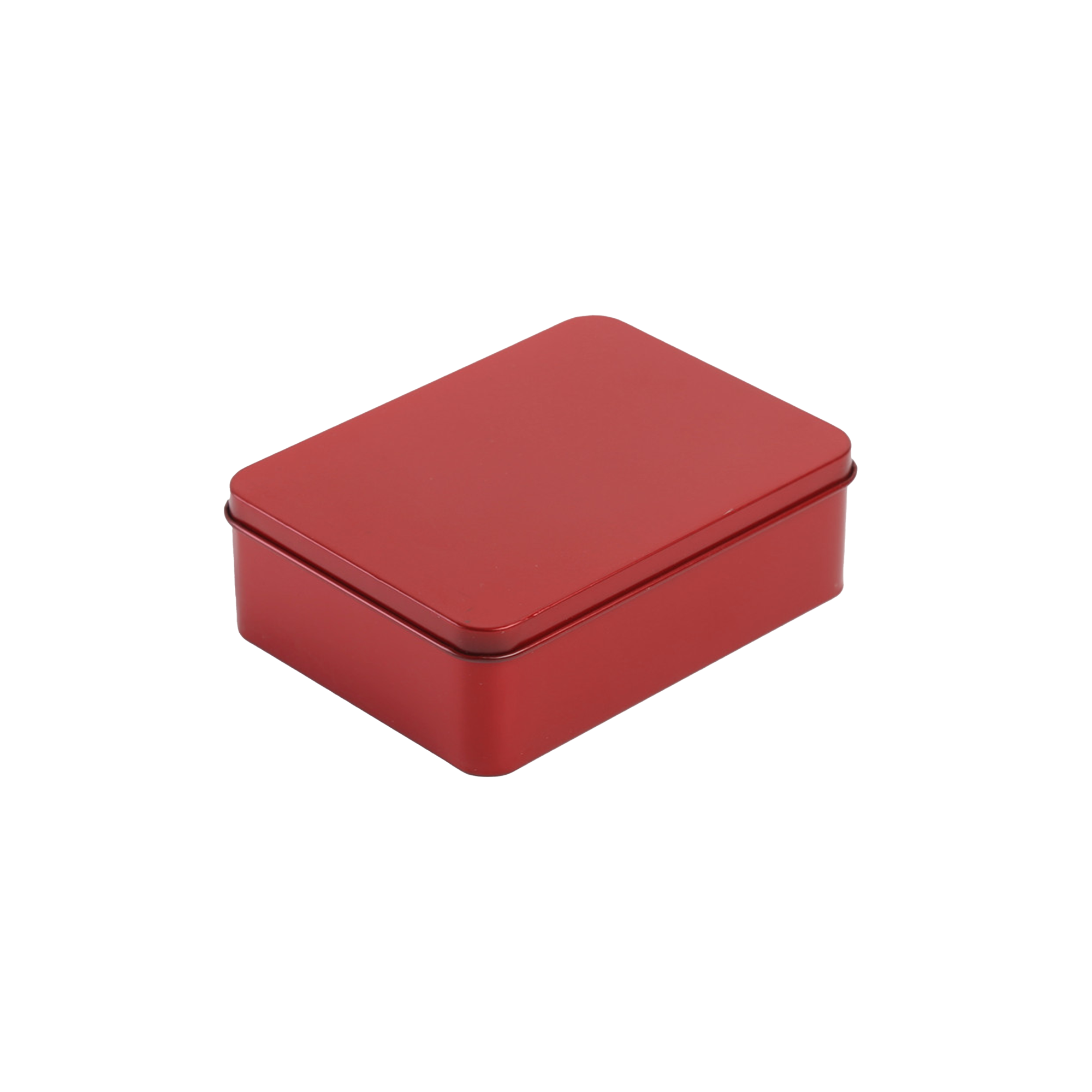Retcangular Portable Storage Hinged Tin Box 3